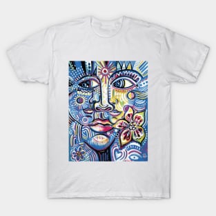 abstract faces T-Shirt